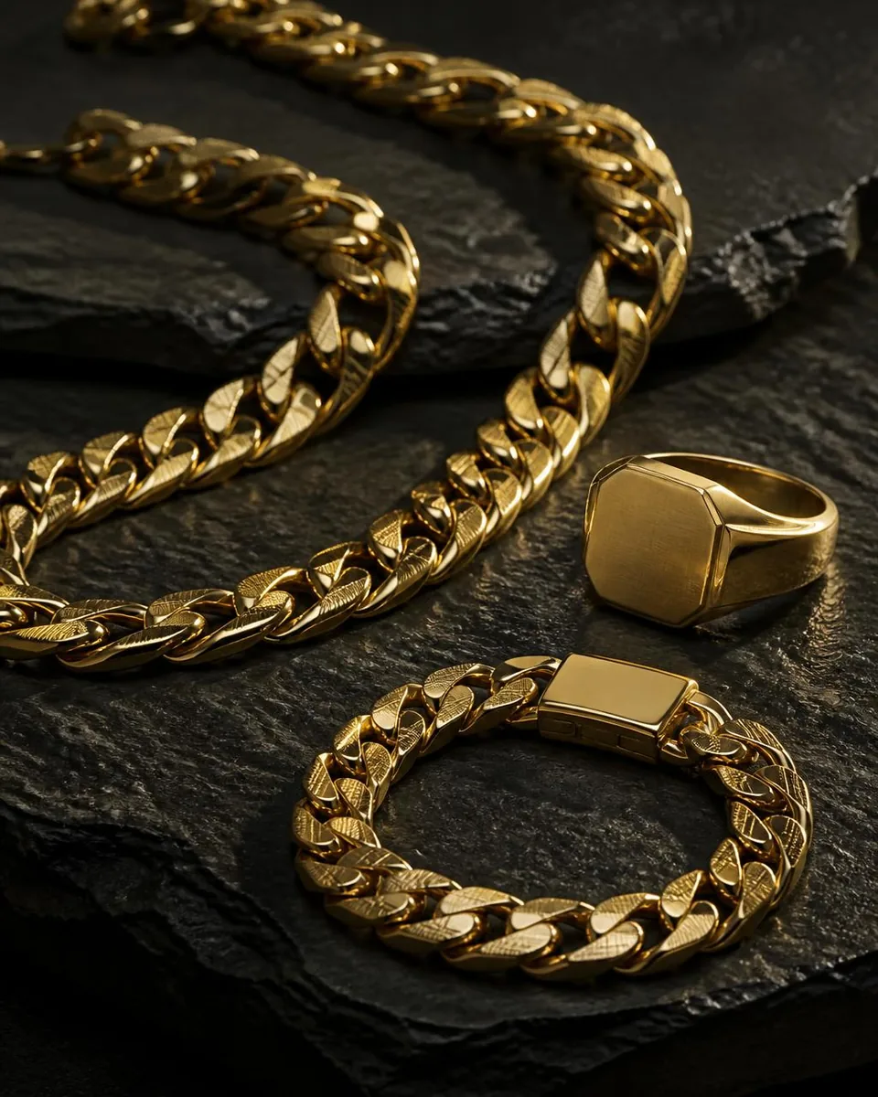 Heavy Link Gold Chain