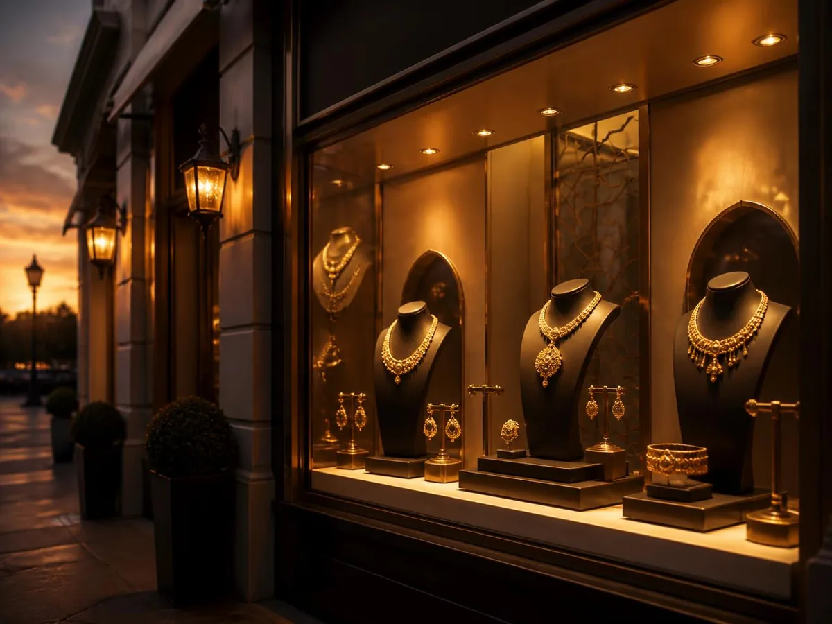 Showroom display window